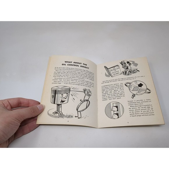 Vintage Lowdown on High Oil Consumption‎ Chrysler Service Reference Manual 1947 - Picture 6 of 7